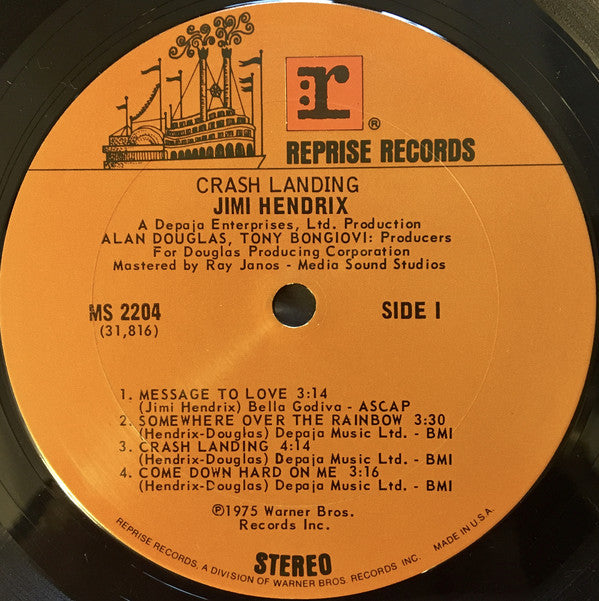 Jimi Hendrix - Crash Landing - LP