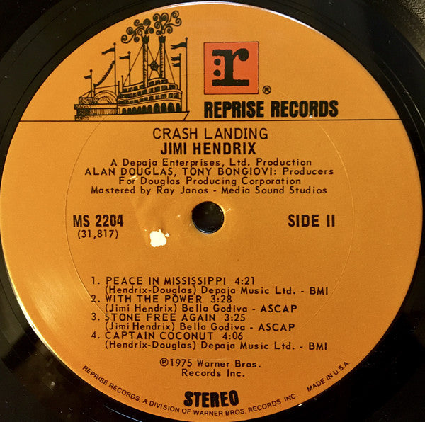 Jimi Hendrix - Crash Landing - LP