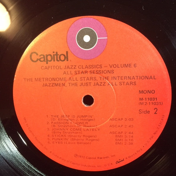 Various - All Star Sessions - LP
