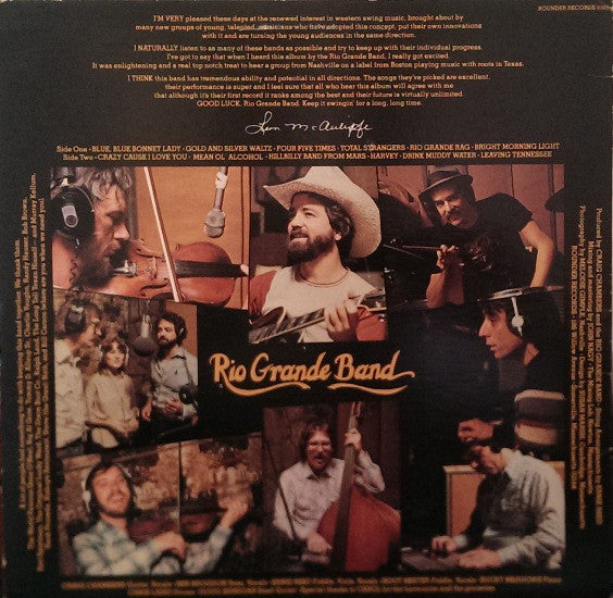 Rio Grande Band - Playin' For The Door - LP