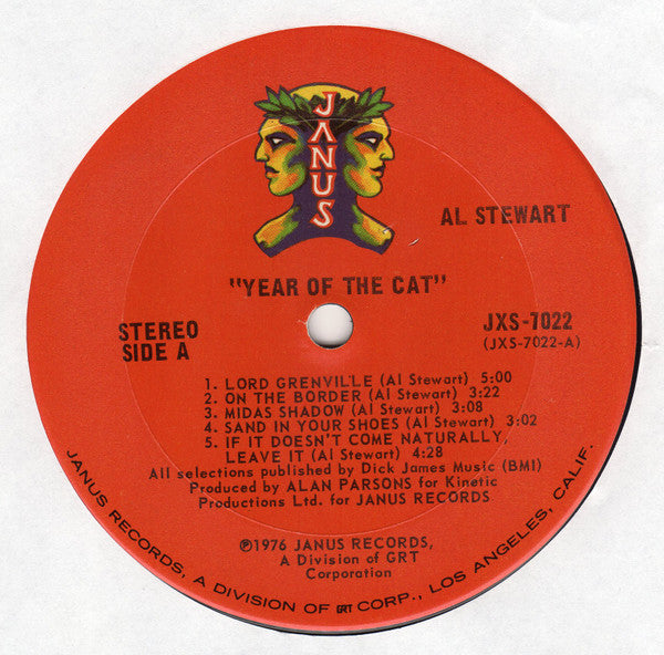Al Stewart - Year Of The Cat - LP
