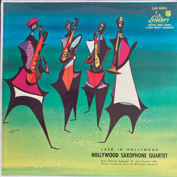 Hollywood Saxophone Quartet - Jazz In Hollywood - LP