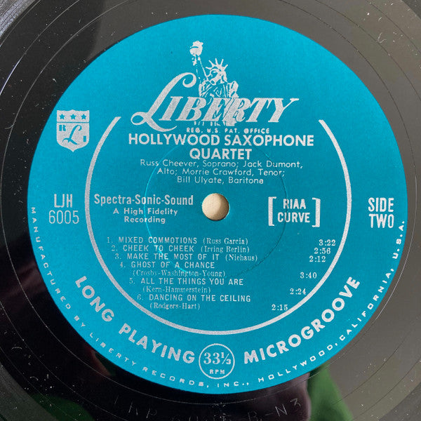Hollywood Saxophone Quartet - Jazz In Hollywood - LP
