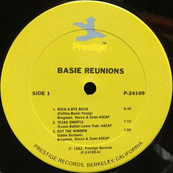 Buck Clayton / Shad Collins / Freddie Greene* / Eddie Jones / Jo Jones / Walter Page / Nat Pierce / Paul Quinichette / Jack Washington - Basie Reunions - LP