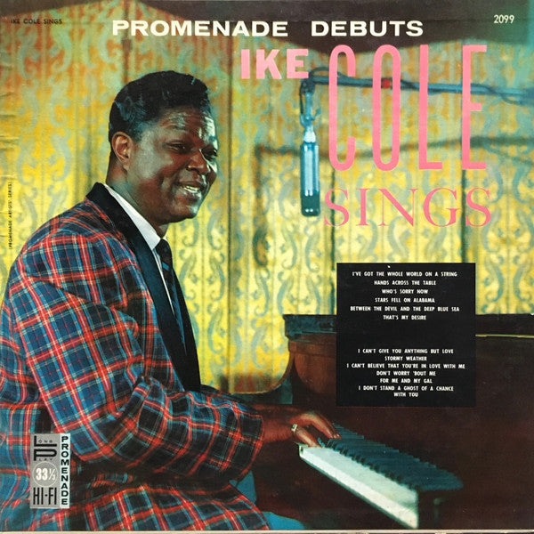 Ike Cole - Ike Cole Sings - LP