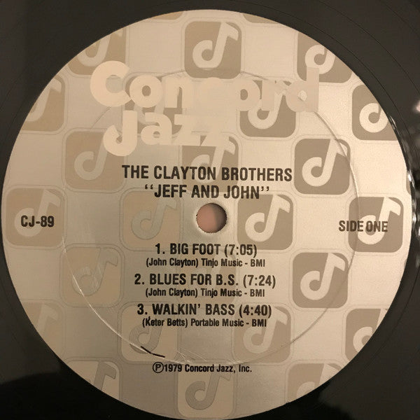 The Clayton Brothers - Jeff & John - LP