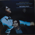 Riccardo Muti - Felix Mendelssohn-Bartholdy - New Philharmonia Orchestra - Symphony No. 3, "Scotch" - Overture, "Calm Sea And Prosperous Voyage" - LP