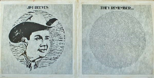 Jim Reeves - Jim Reeves - LP