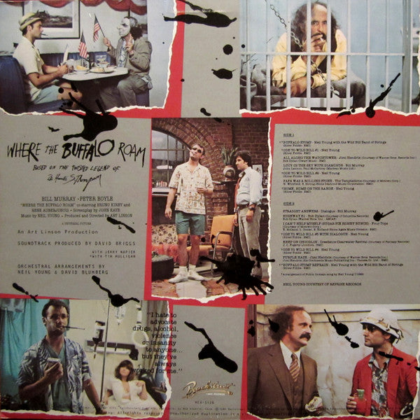Various - The Original Movie Soundtrack · Where The Buffalo Roam - LP