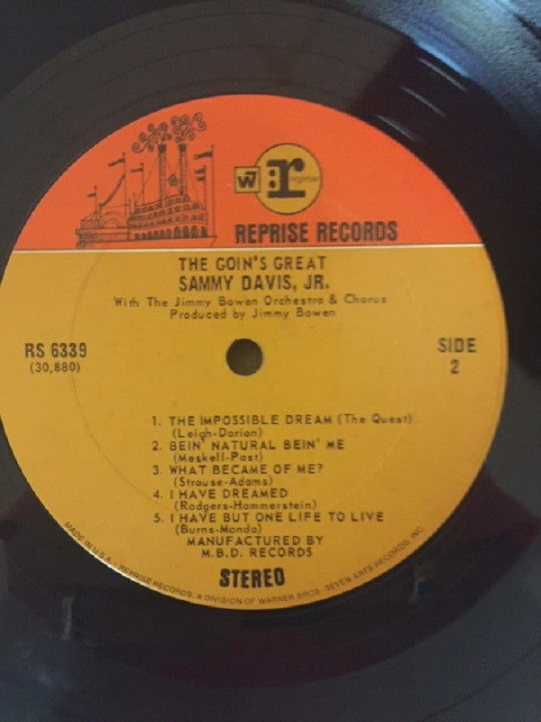 Sammy Davis Jr. - The Goin's Great - LP