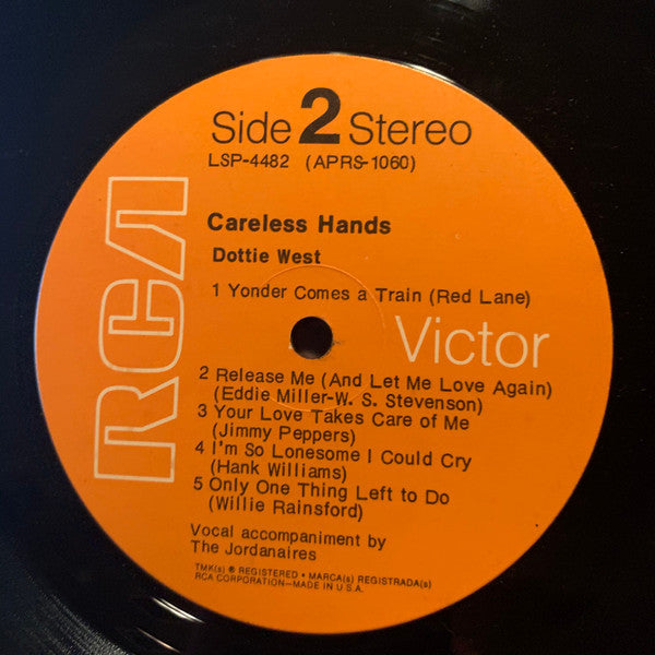 Dottie West - Careless Hands - LP