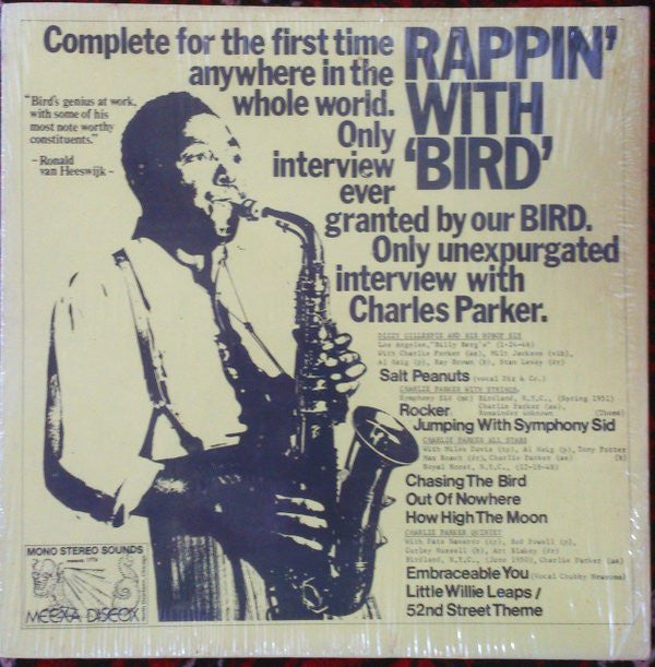 Charlie Parker - Rappin' With Bird - LP