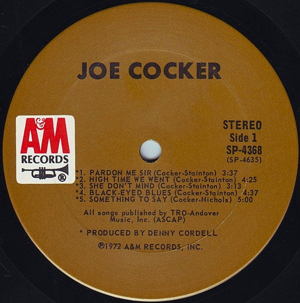 Joe Cocker - Joe Cocker - LP