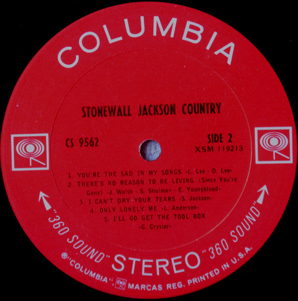 Stonewall Jackson - Stonewall Jackson Country - LP