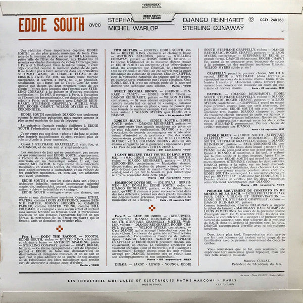 Eddie South - Eddie South - LP
