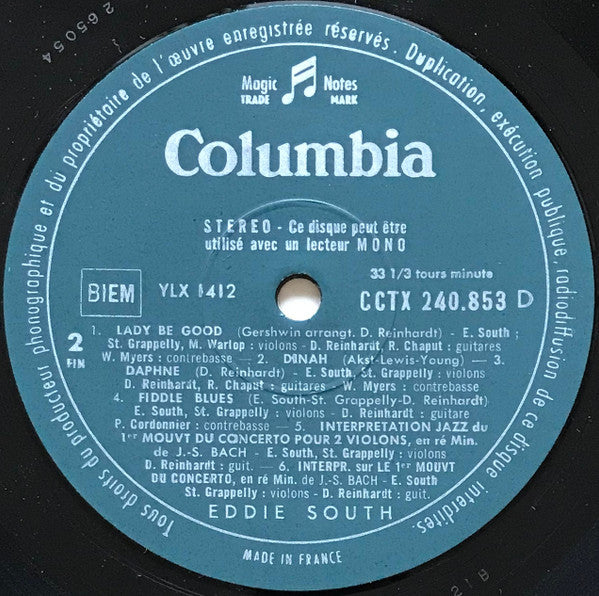 Eddie South - Eddie South - LP