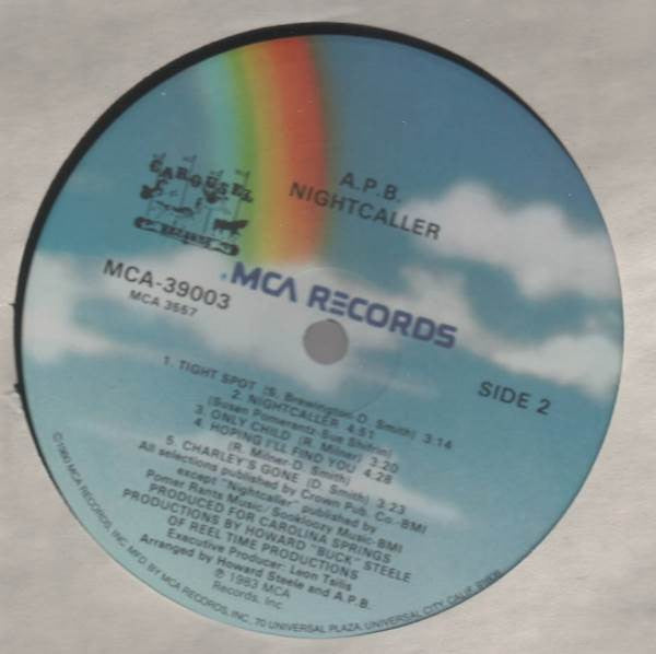 A.P.B* - Nightcaller - LP
