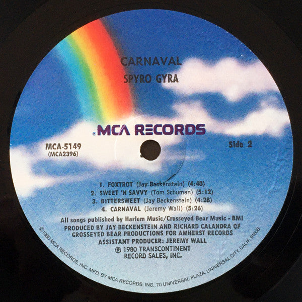 Spyro Gyra - Carnaval - LP