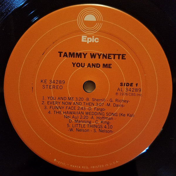 Tammy Wynette - You And Me - LP