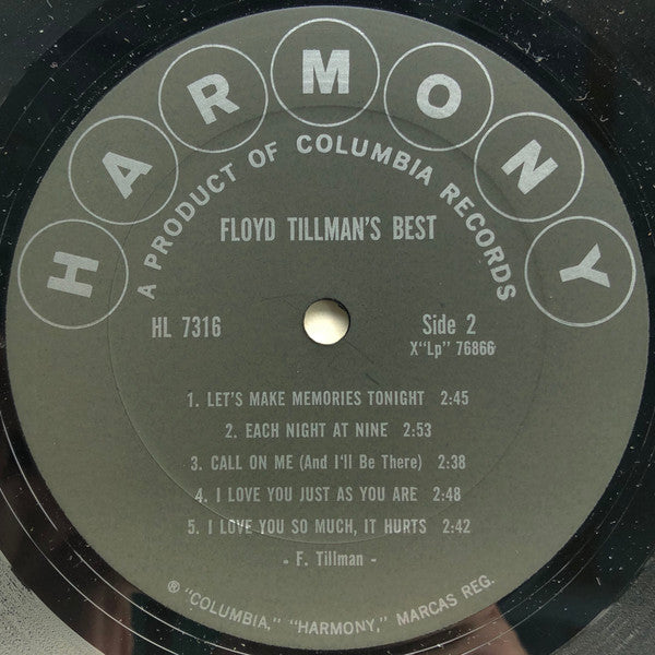 Floyd Tillman - Floyd Tillman's Best - LP