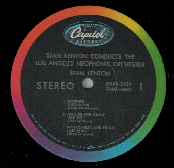 Stan Kenton Conducts The Los Angeles Neophonic Orchestra - Stan Kenton Conducts The Los Angeles Neophonic Orchestra - LP