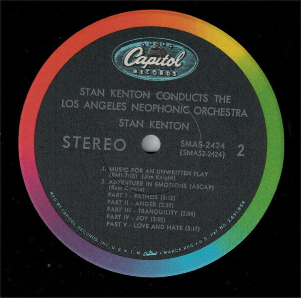 Stan Kenton Conducts The Los Angeles Neophonic Orchestra - Stan Kenton Conducts The Los Angeles Neophonic Orchestra - LP