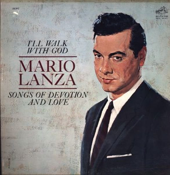 Mario Lanza - I'll Walk With God - LP