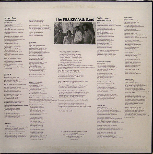 The Pilgrimage Band - Livin' On Airport Freeway - LP