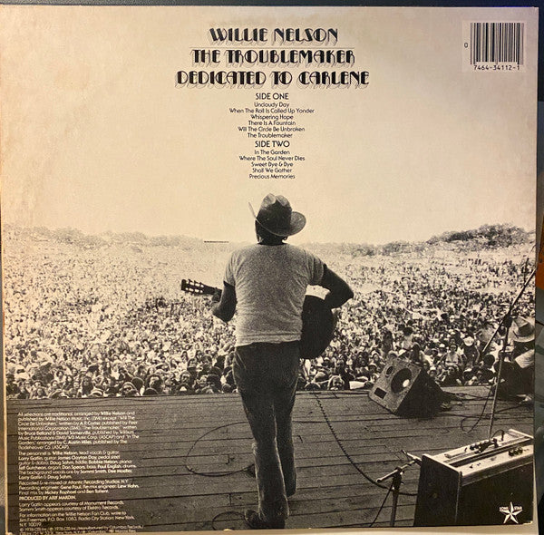 Willie Nelson - The Troublemaker - LP