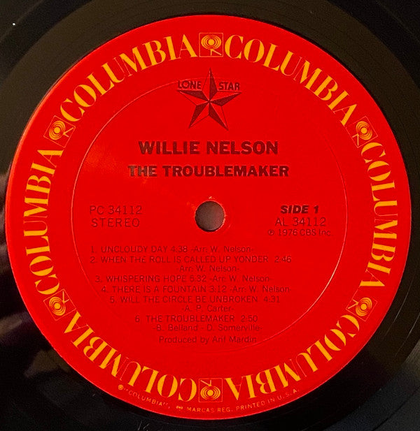 Willie Nelson - The Troublemaker - LP