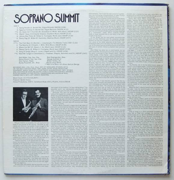 Bob Wilber & Kenny Davern - Soprano Summit - LP