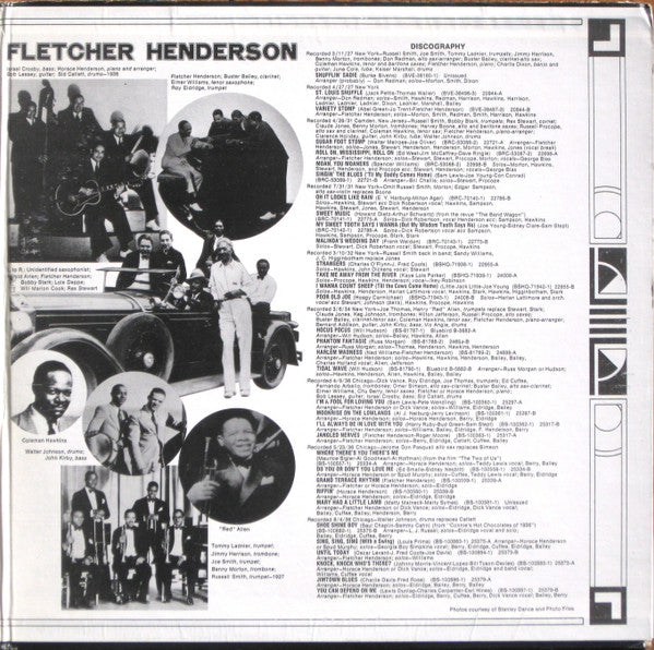 Fletcher Henderson - The Complete Fletcher Henderson 1927-1936 - LP