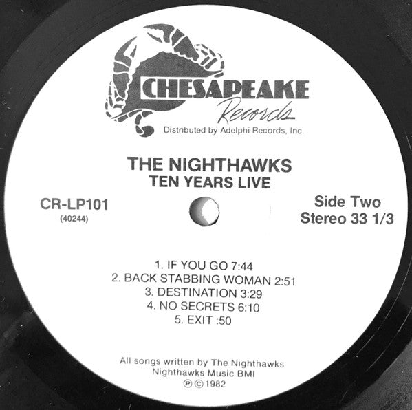 The Nighthawks (3) - Ten Years Live - LP
