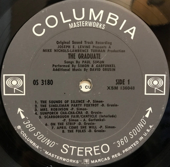 Paul Simon, Simon & Garfunkel, David Grusin* - The Graduate (Original Sound Track Recording) - LP