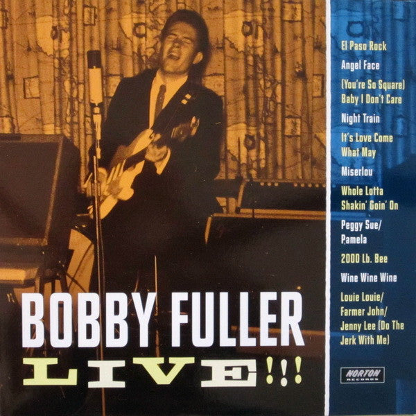 Bobby Fuller - Bobby Fuller Live!!! - LP