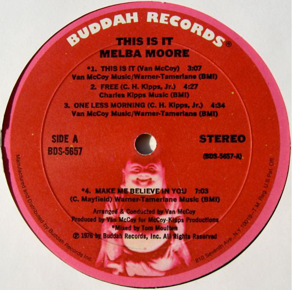 Melba Moore - This Is It - LP
