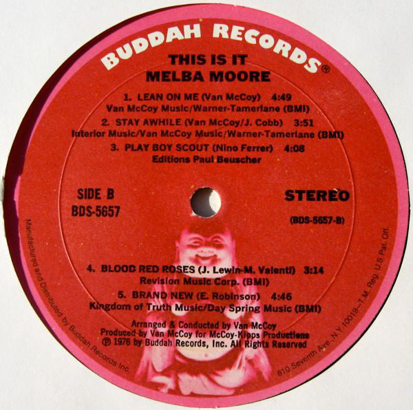 Melba Moore - This Is It - LP