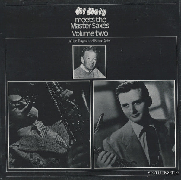 Al Haig, Allen Eager And Stan Getz - Al Haig Meets The Master Saxes (Volume Two) - LP