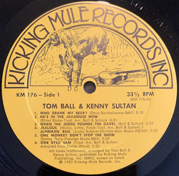 Tom Ball And Kenny Sultan* - Who Drank My Beer? - LP