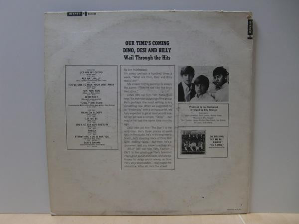 Dino, Desi & Billy - Our Time's Coming - LP