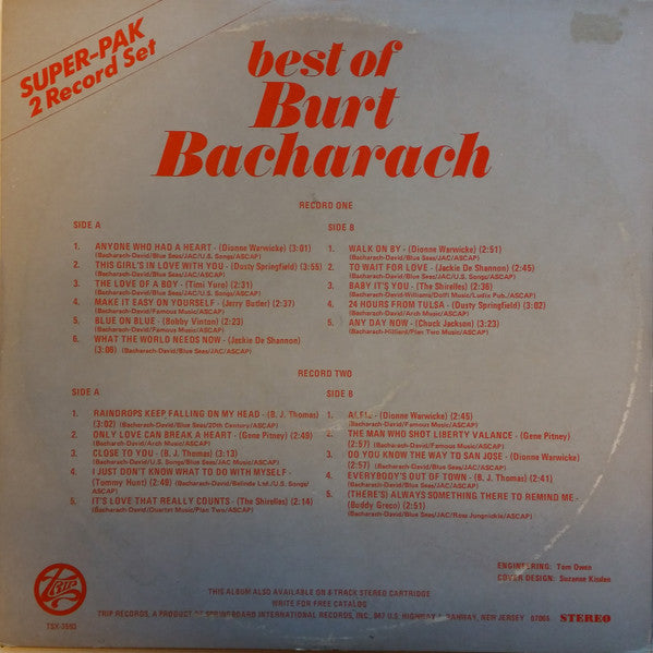 Various - Superpak - Best Of Burt Bacharach - LP