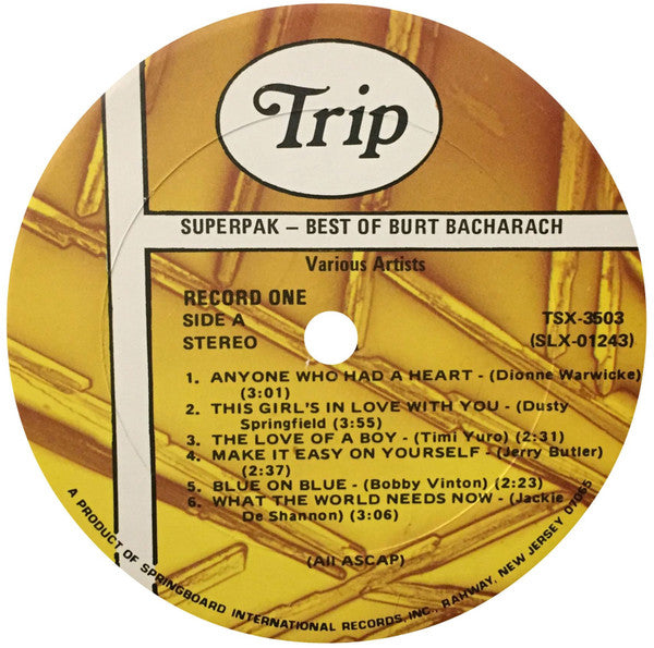 Various - Superpak - Best Of Burt Bacharach - LP
