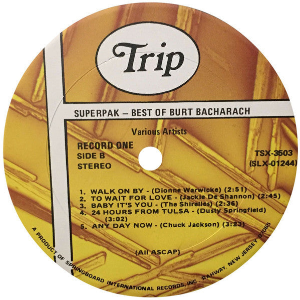 Various - Superpak - Best Of Burt Bacharach - LP