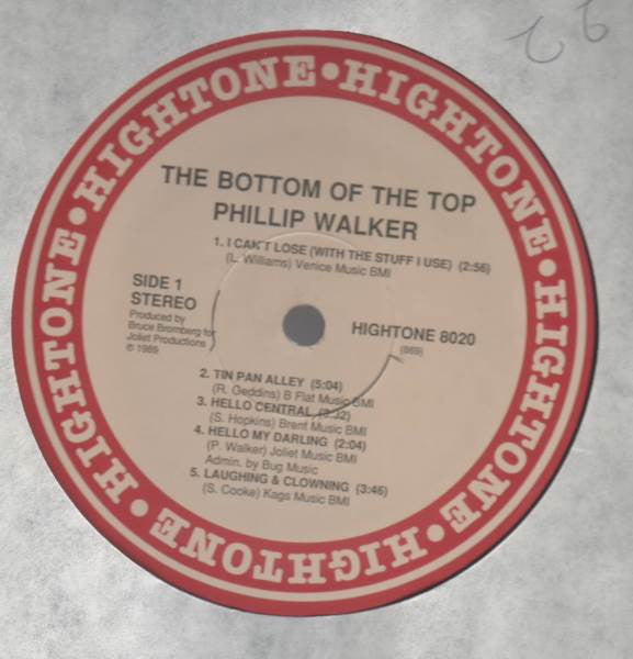 Phillip Walker - The Bottom Of The Top - LP