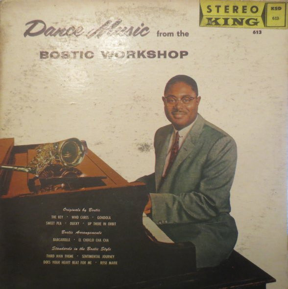 Earl Bostic - Dance Music From The Bostic Workshop - LP
