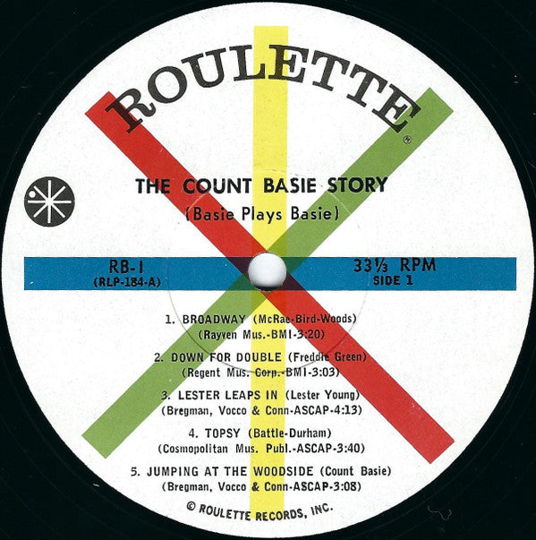 The Count Basie Orchestra* - The Count Basie Story - LP