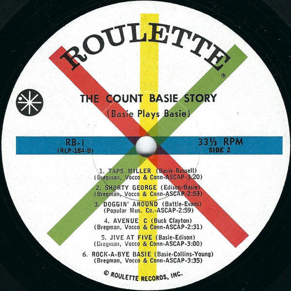 The Count Basie Orchestra* - The Count Basie Story - LP