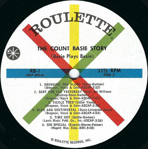 The Count Basie Orchestra* - The Count Basie Story - LP