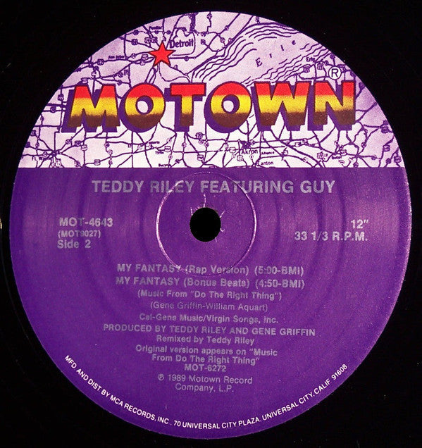 Teddy Riley Featuring Guy - My Fantasy (Extended Version) (Music From "Do The Right Thing")