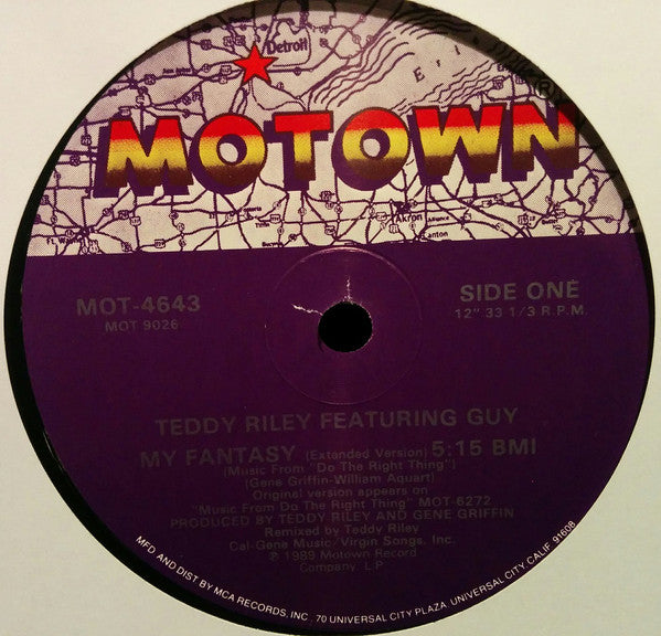 Teddy Riley Featuring Guy - My Fantasy (Extended Version) (Music From "Do The Right Thing")